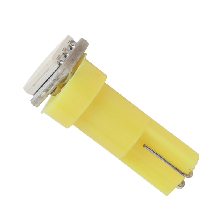 30 PCS T5 1LED SMD-5050 Car Modification LED Indicator Light Yellow Light, A3893