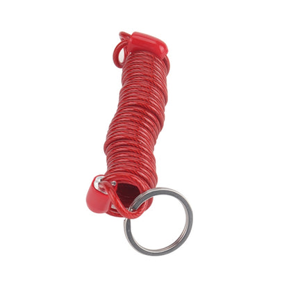 RV Trailer Spring Safety Rope Breakaway Cable, M8 x 80mm