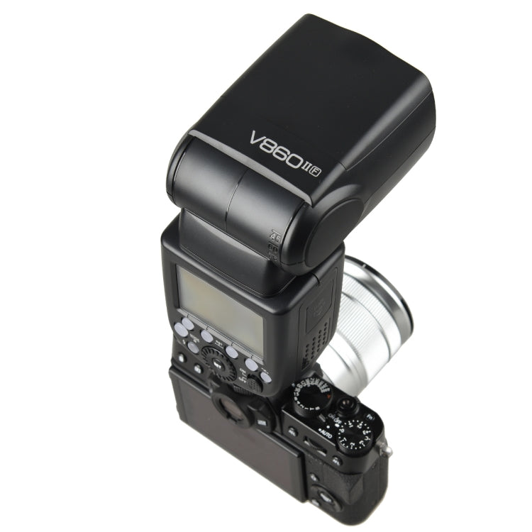 Godox V860IIF 2.4GHz Wireless 1/8000s HSS Flash Speedlite Camera Top Fill Light for Fujifil DSLR Cameras, V860IIF for Fujifilm