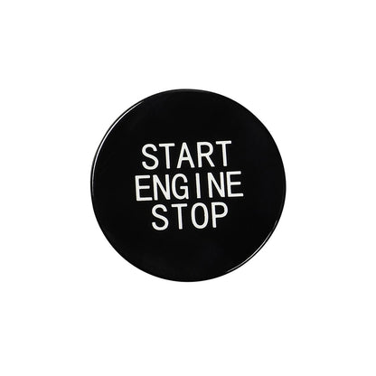 Car Carbon Fiber One-button Start Decorative Sticker for BMW 3 Series / G20 / G05 / G06 / G07 / G14 / G29 / F40 / F44, One-button Start (Red), One-button Start (Blue), One-button Start (Black), One-button Start (Yellow)