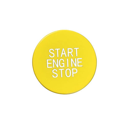 Car Carbon Fiber One-button Start Decorative Sticker for BMW 3 Series / G20 / G05 / G06 / G07 / G14 / G29 / F40 / F44, One-button Start (Red), One-button Start (Blue), One-button Start (Black), One-button Start (Yellow)