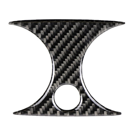 Car Carbon Fiber Rear Air Outlet Middle Decorative Sticker for Mercedes-Benz C Class W205 C180 C200 C300 GLC, Left and Right Drive Universal, Solid Color Rear Air Outlet Middle, Rear Air Outlet Middle