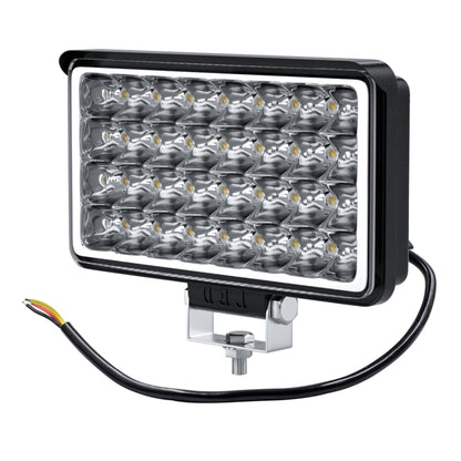 WUPP CS-1242A1 Car 4 inch Square 32LEDs Highlight Work Light Modified Front Bumper Lamp Spotlight, CS-1242A1