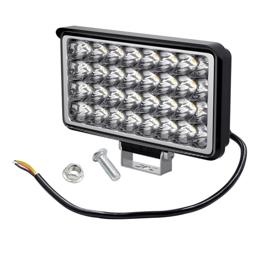 WUPP CS-1242A1 Car 4 inch Square 32LEDs Highlight Work Light Modified Front Bumper Lamp Spotlight, CS-1242A1