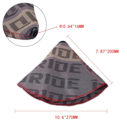 Car Universal Modification Shift Knob Dustproof Cover, Black, Dark Grey, Blue, Light Grey, Red