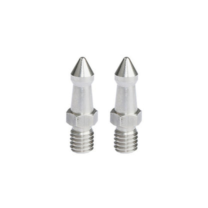 BEXIN LS006 2PCS Stainless Steel M8 inch Feet Screws For SLR Tripod, LS006