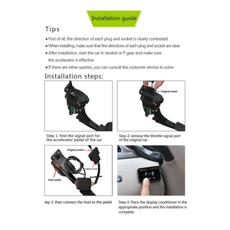TROS KS-5Drive Potent Booster Electronic Throttle Controller, For Jeep Compass 2018-, For Jeep Renegade 2015-, For Jeep Patriot 2007-2017, For Toyota Wish 2010-, For Toyota Wigo 2017-, For Toyota Agya 2017-, For Toyota Rush 2017-