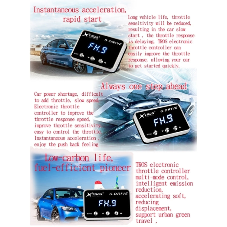 TROS TS-6Drive Potent Booster Electronic Throttle Controller, For Hyundai Sonata 2010-2014