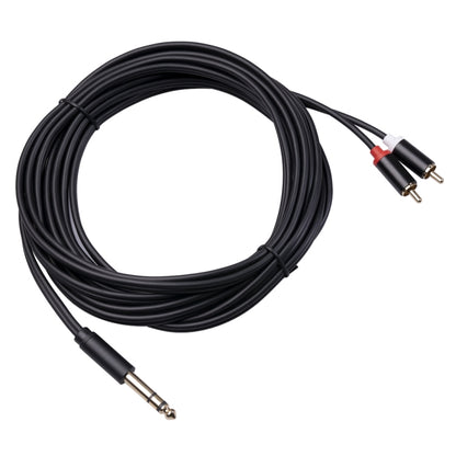 3685 6.35mm Male to Double RCA Male Stereo Audio Cable, 1.5m, 3m, 5m