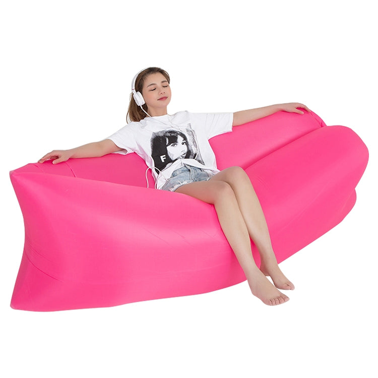 Outdoor Portable Lazy Water Inflatable Sofa Beach Grass Air Bed, Size: 200 x 70cm, 200 x 70cm Grass Green, 200 x 70cm Red, 200 x 70cm Yellow, 200 x 70cm Purple, 200 x 70cm Orange, 200 x 70cm Sky Blue, 200 x 70cm Black, 200 x 70cm Green, 200 x 70cm Pink...