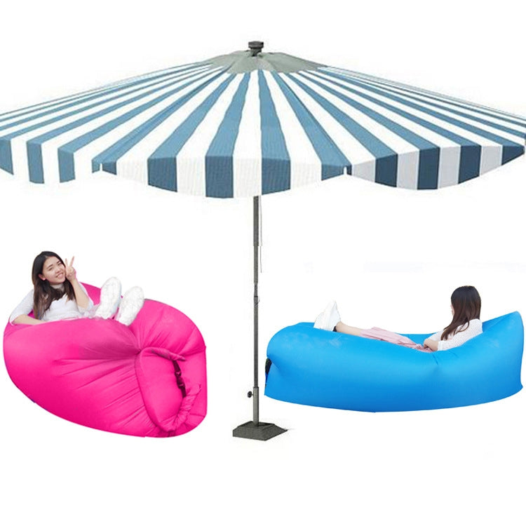 Outdoor Portable Lazy Water Inflatable Sofa Beach Grass Air Bed, Size: 200 x 70cm, 200 x 70cm Grass Green, 200 x 70cm Red, 200 x 70cm Yellow, 200 x 70cm Purple, 200 x 70cm Orange, 200 x 70cm Sky Blue, 200 x 70cm Black, 200 x 70cm Green, 200 x 70cm Pink...