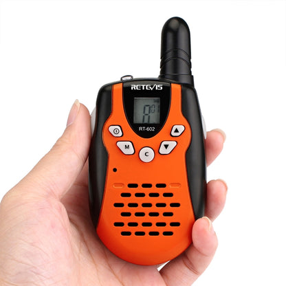 1 Pair RETEVIS RT602 0.5W US Frequency 462.550-467.7125MHz 22CHS Handheld Children Walkie Talkie,, RT602 US Plug