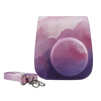 Painted Series Camera Bag with Shoulder Strap for Fujifilm Instax mini 11, For Fujifilm Instax mini 11(Fantasy Cloud), For Fujifilm Instax mini 11(Blue Pastel), For Fujifilm Instax mini 11(Oil Paint), For Fujifilm Instax mini 11(Shining Starry Sky)...