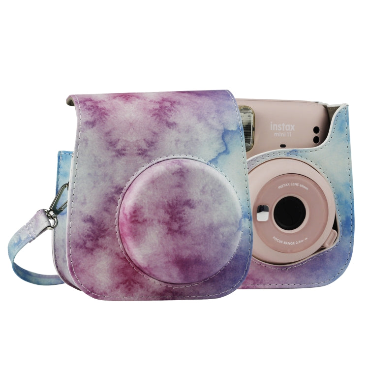Painted Series Camera Bag with Shoulder Strap for Fujifilm Instax mini 11, For Fujifilm Instax mini 11(Fantasy Cloud), For Fujifilm Instax mini 11(Blue Pastel), For Fujifilm Instax mini 11(Oil Paint), For Fujifilm Instax mini 11(Shining Starry Sky)...
