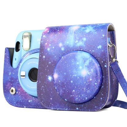 Painted Series Camera Bag with Shoulder Strap for Fujifilm Instax mini 11, For Fujifilm Instax mini 11(Fantasy Cloud), For Fujifilm Instax mini 11(Blue Pastel), For Fujifilm Instax mini 11(Oil Paint), For Fujifilm Instax mini 11(Shining Starry Sky)...