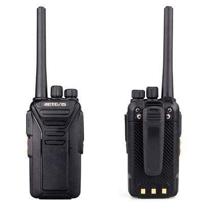 RETEVIS RT27 0.5W EU Frequency 446MHz 16CHS FRS Two Way Radio Handheld Walkie Talkie, EU Plug, RT27, EU Plug