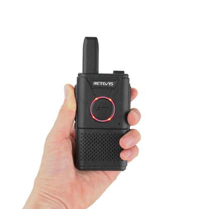 1 Pair RETEVIS RT18 16CHS FRS Dual PTT Handheld Walkie Talkie, US Plug, RT18, US Plug