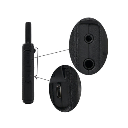 1 Pair RETEVIS RT18 16CHS FRS Dual PTT Handheld Walkie Talkie, US Plug, RT18, US Plug