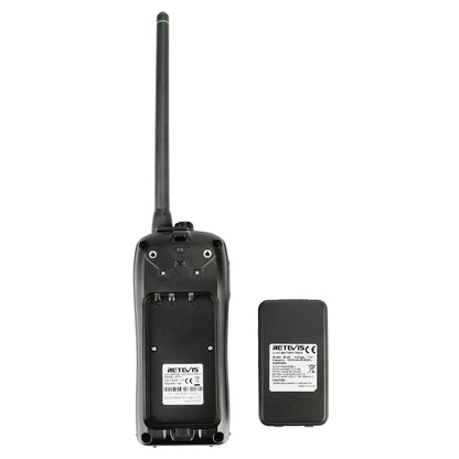 RETEVIS RT55 5W 156.000-161.450MHz+156.050-163.425MHz Waterproof Two Way Radio Handheld Walkie Talkie, RT55