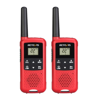 1 Pair RETEVIS RT49B 0.5W US Frequency 462.5500-467.7125MHz 22CHS FRS Two Way Radio Handheld Walkie Talkie, US Plug, RT49B, US Plug(White), RT49B, US Plug(Red)