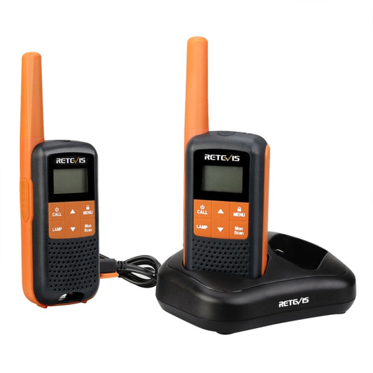 1 Pair RETEVIS RT649 PMR446 16CHS License-free Two Way Radio Handheld Walkie Talkie, EU Plug, RT649