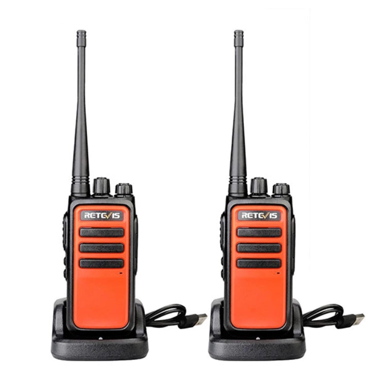 1 Pair RETEVIS RT66 16CHS FRS License-free Two Way Radio Handheld Walkie Talkie, US Plug, RT66, US Plug
