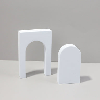 Geometric Cube Solid Color Photography Photo Background Table Shooting Foam Props, 2 x Door Combo Kits, Ladder Combo Kits, 10 x 6cm Cylinder, Cuboid Door Combo Kits