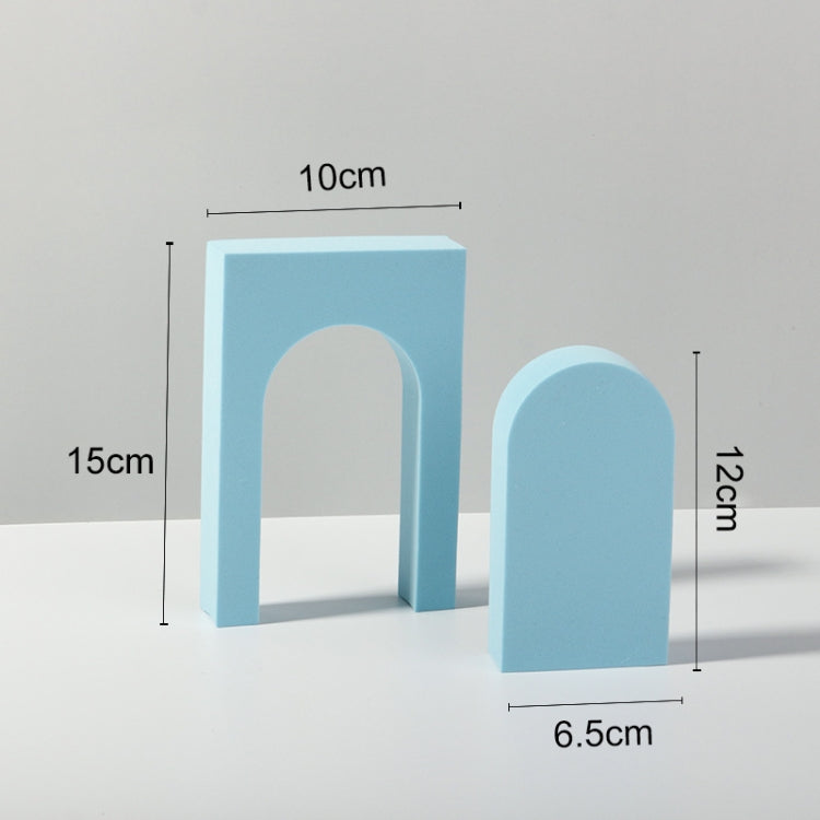 Geometric Cube Solid Color Photography Photo Background Table Shooting Foam Props, Cuboid Doo, 10 x 6cm Cylinder, 7.6 x 6cm Cylinder, Round Combo Kits, 18 x 2cm Hexagon, 2 x Triangles Combo Kits, 7cm Round Ball + 5cm Round Ball, 7 x 7 x 6cm Cuboid