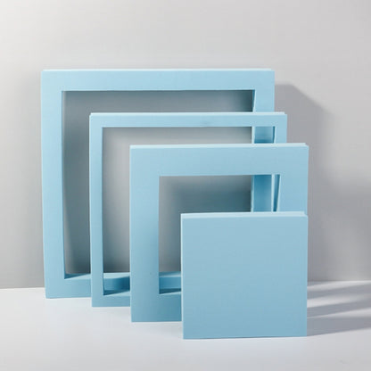 Geometric Cube Solid Color Photography Photo Background Table Shooting Foam Props, 7 x 7 x 6cm Cuboid, 7cm Round Ball + 5cm Round Ball, Cube Embedded Combo Kits, 2 x Door Combo Kits, Ladder Combo Kits, 10 x 6cm Cylinder, Cuboid Doo, 7.6 x 6cm Cylinder