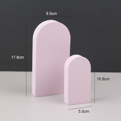 Geometric Cube Solid Color Photography Photo Background Table Shooting Foam Props, 2 x Door Combo Kits, Ladder Combo Kits, 10 x 6cm Cylinder, Cuboid Door Combo Kits