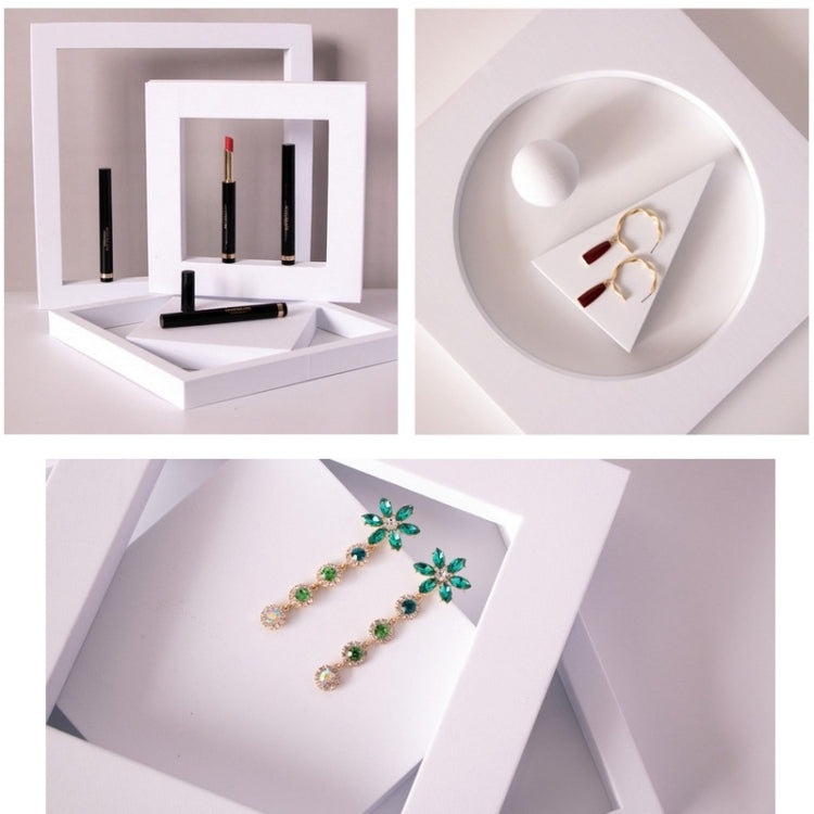 Geometric Cube Solid Color Photography Photo Background Table Shooting Foam Props, 2 x Door Combo Kits, Ladder Combo Kits, 10 x 6cm Cylinder, Cuboid Door Combo Kits
