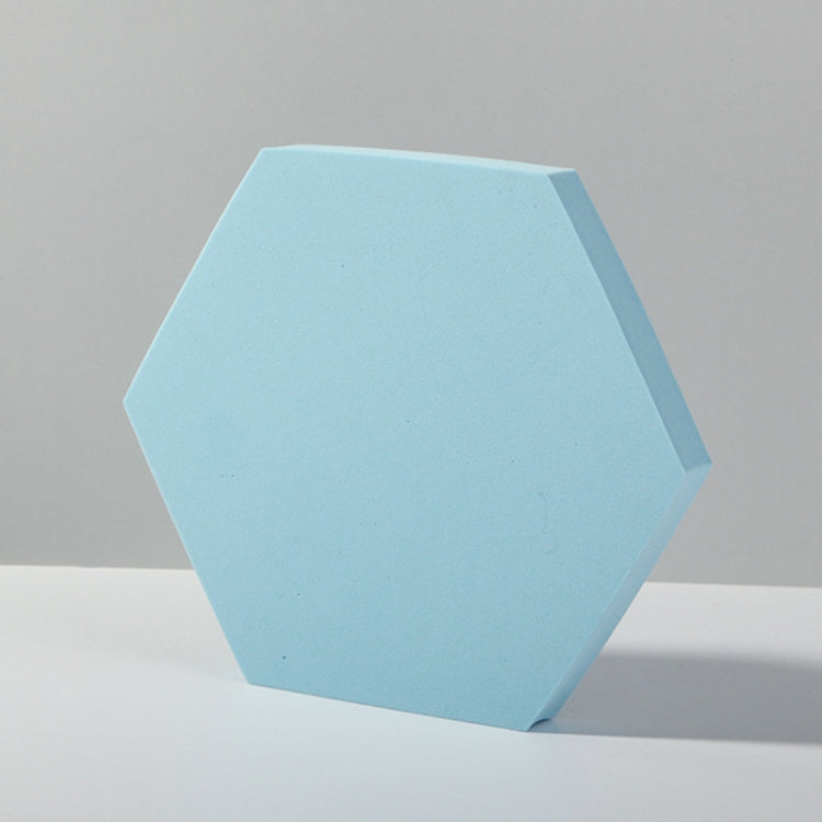 Geometric Cube Solid Color Photography Photo Background Table Shooting Foam Props, Round Combo Kits, 18 x 2cm Hexagon, 2 x Triangles Combo Kits, Cuboid Door Combo Kits