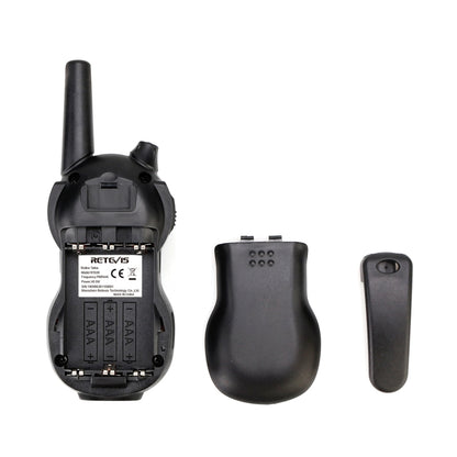 1 Pair RETEVIS RT638 EU Frequency PMR446 16CHS License-free Children Handheld Walkie Talkie, RT638 (Blue), RT638 (Red)