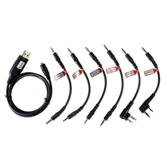 RETEVIS C9002 6 In 1 USB Program Programming Cable Adapter Write Frequency Line Set, C9002