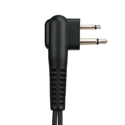 RETEVIS M 2 Pin Long Clip Air Guide Covert Acoustic Tube Earpiece Speaker Microphone, M Long Clip