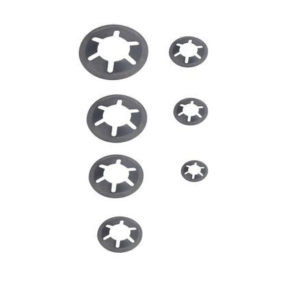 A5707 280 PCS Torx Bearing Clamp Retaining Ring Manganese Steel Quick Speed Locking Washer, A5707