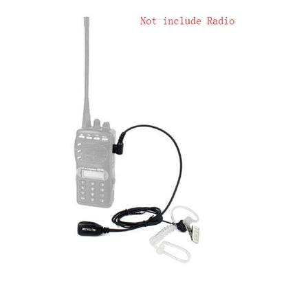 RETEVIS T-001 1 Pin PTT Noise Reduction Covert Air Acoustic Tube Inera Earphone Microphone for Motorola Walkie-Talkie T6200C/T5800/7200/5720, T-001