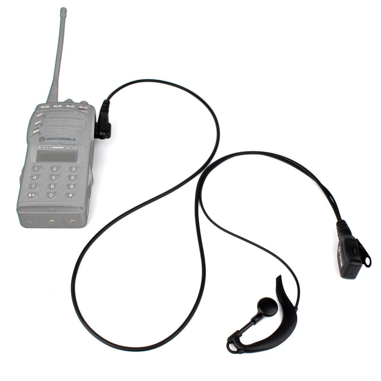 RETEVIS R-111 M Head 2 Pin PTT Adjustable Volume Earphone Microphone for Motorola GP68/GP88/GP300/GP2000, R-111 M Head