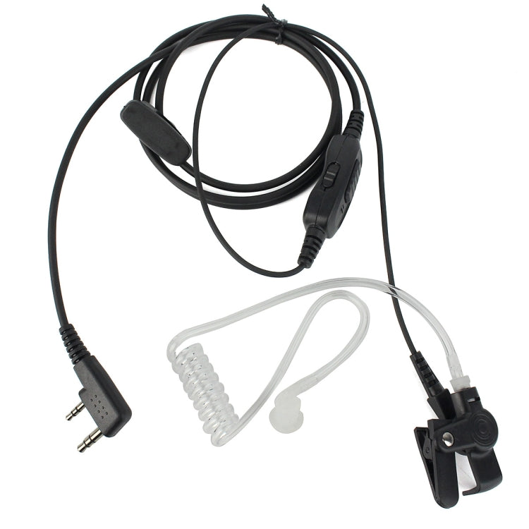 RETEVIS R-112 PTT / VOX Covert Acoustic Tube Earphone Microphone for H-777/RT-5R/RT1/RT2/RT5, R-112