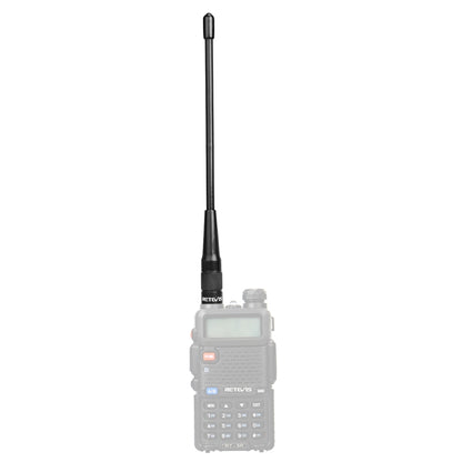 RETEVIS RHD-701 136-174+400-480MHz SMA-F Female Dual Band Antenna for H-777/RT5/RT6/RT7/RT-5R/888s, RHD-701