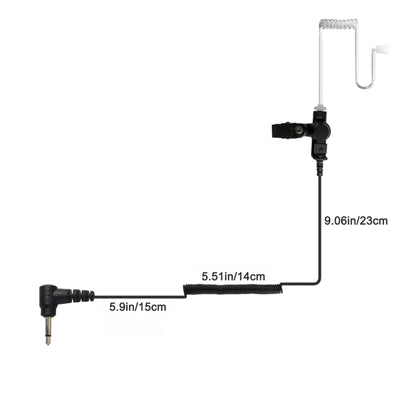 RETEVIS C9049A 3.5mm Audio Plug Only Surveillance Air Tube Earphone, C9049A
