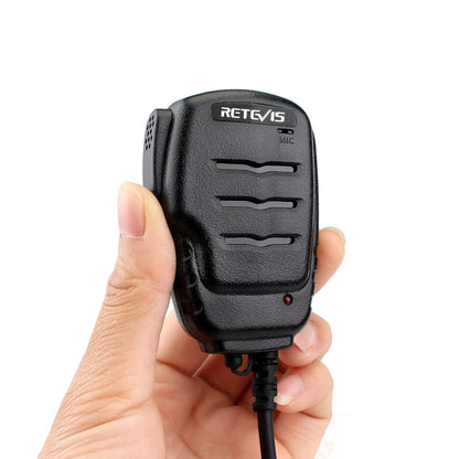 RETEVIS RS-111 M 2 Pin Remote Remote Speaker Microphone for H777/UV5R/RT21, RS-111