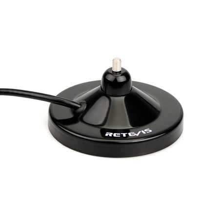 RETEVIS MR100 136-174+400-480MHz SL16/PL259 Mobile Magnet Mount Antenna Set, MR100
