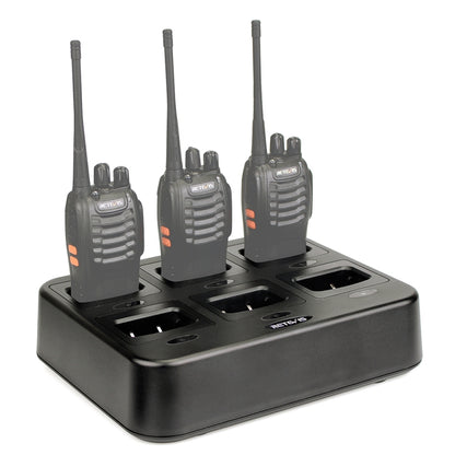 RETEVIS RTC777 Six-Way Walkie Talkie Charger for Retevis H777,, RTC777 US Plug, RTC777 EU Plug, RTC777 UK Plug, RTC777 AU Plug
