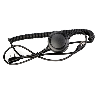 RETEVIS EH070K 2 Pin Adjustable Volume Binaural Noise Reduction Headphone Microphone, EH070K