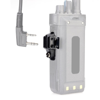 RETEVIS C9084A SA29 GP328Plus to 2 Pin Audio Adaptor for HD1/RT29/RT48, C9084A