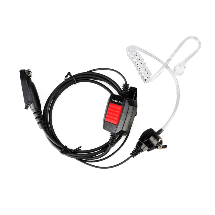 RETEVIS EA110M IP66 Waterproof  6 Pin Stylus PTT Air Guide Earphone Microphone with GP328plus Connector, EA110M