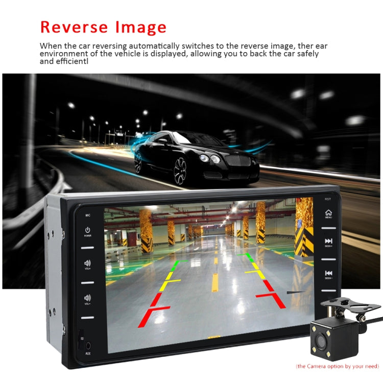 Q3160 7 inch Car Touch Capacitive Screen MP5 Player Support FM / TF / Mirror Link for Toyota Corolla, Q3160