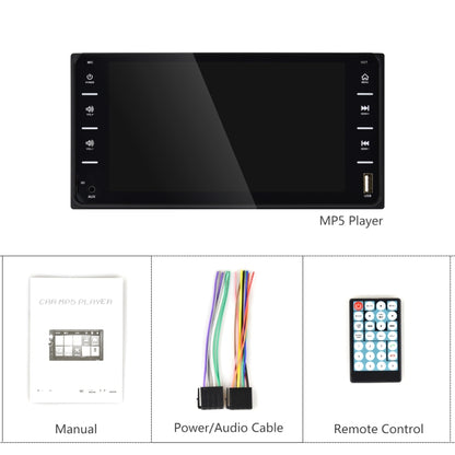 Q3160 7 inch Car Touch Capacitive Screen MP5 Player Support FM / TF / Mirror Link for Toyota Corolla, Q3160