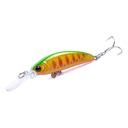 HENGJIA Long Throw Bionic Cocked Mouth Fake Bait Fishing Three-jaw Treble Hooks, 10 PCS 3, 10 PCS 4, 10 PCS 5, 10 PCS 6, 10 PCS 1, 10 PCS 2